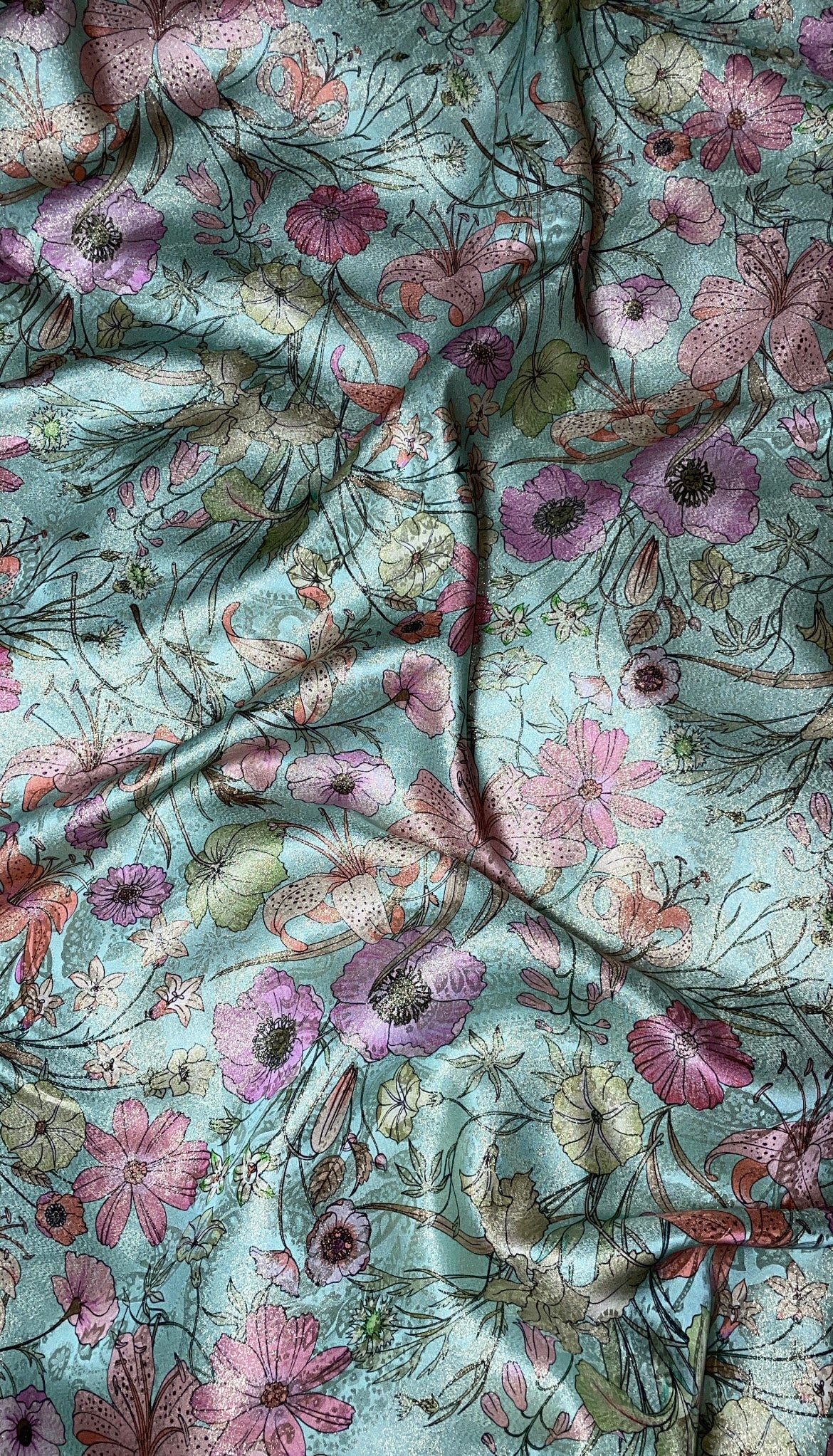 Italian Silk lame 🇮🇹