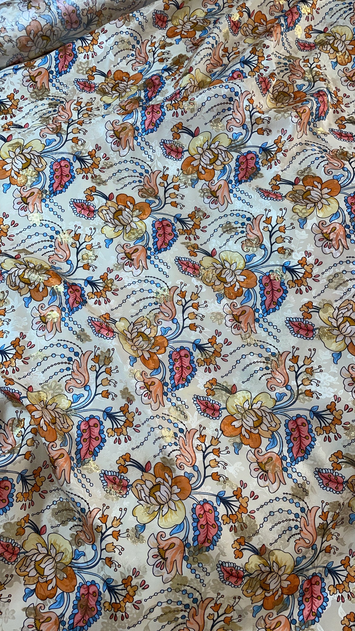 Italian Silk with Lurex