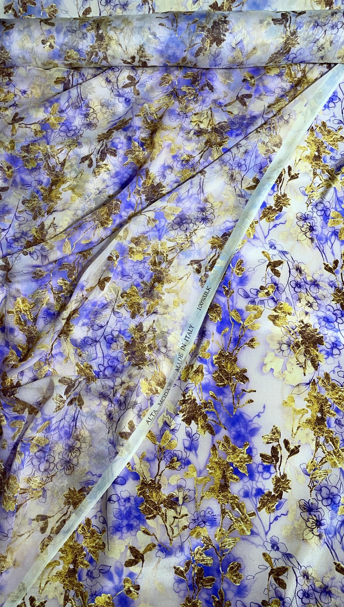 Italian Silk with Chiffon