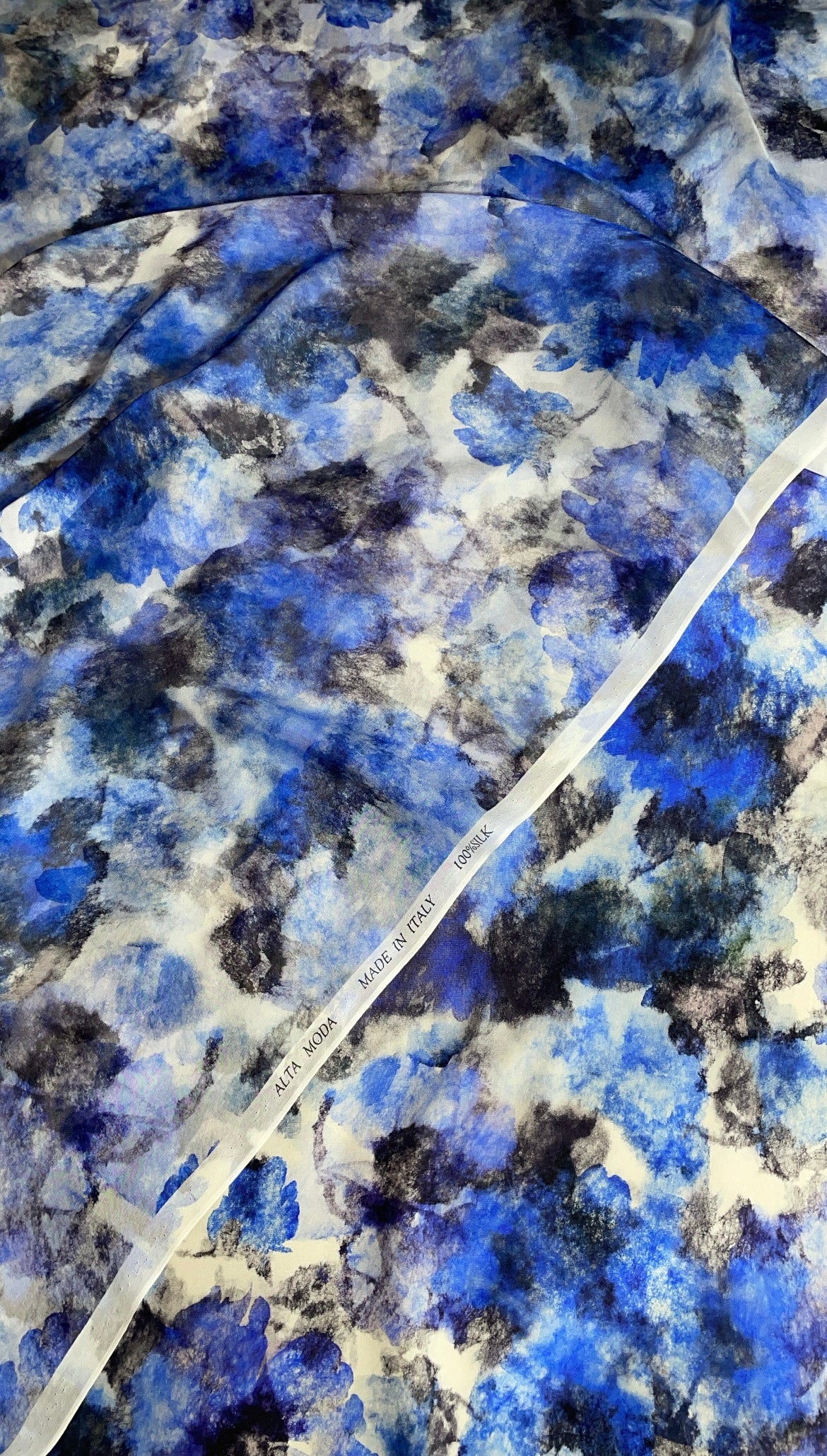 Italian Silk with Chiffon