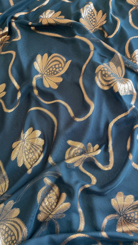 Italian Chiffon with Lurex 🇮🇹