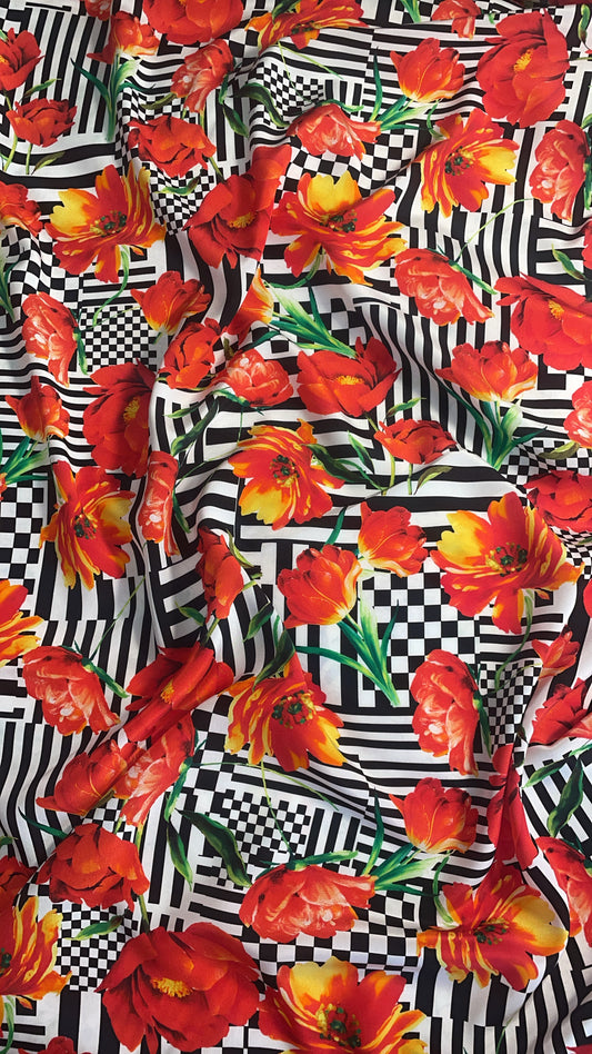 Italian Crepe de chine Silk 🇮🇹