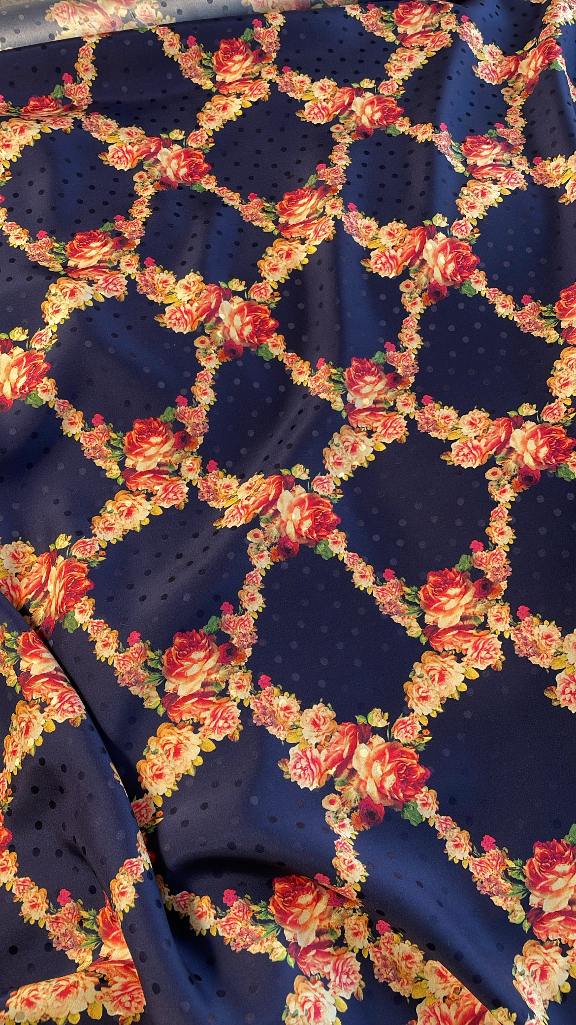 Italian Jacquard silk