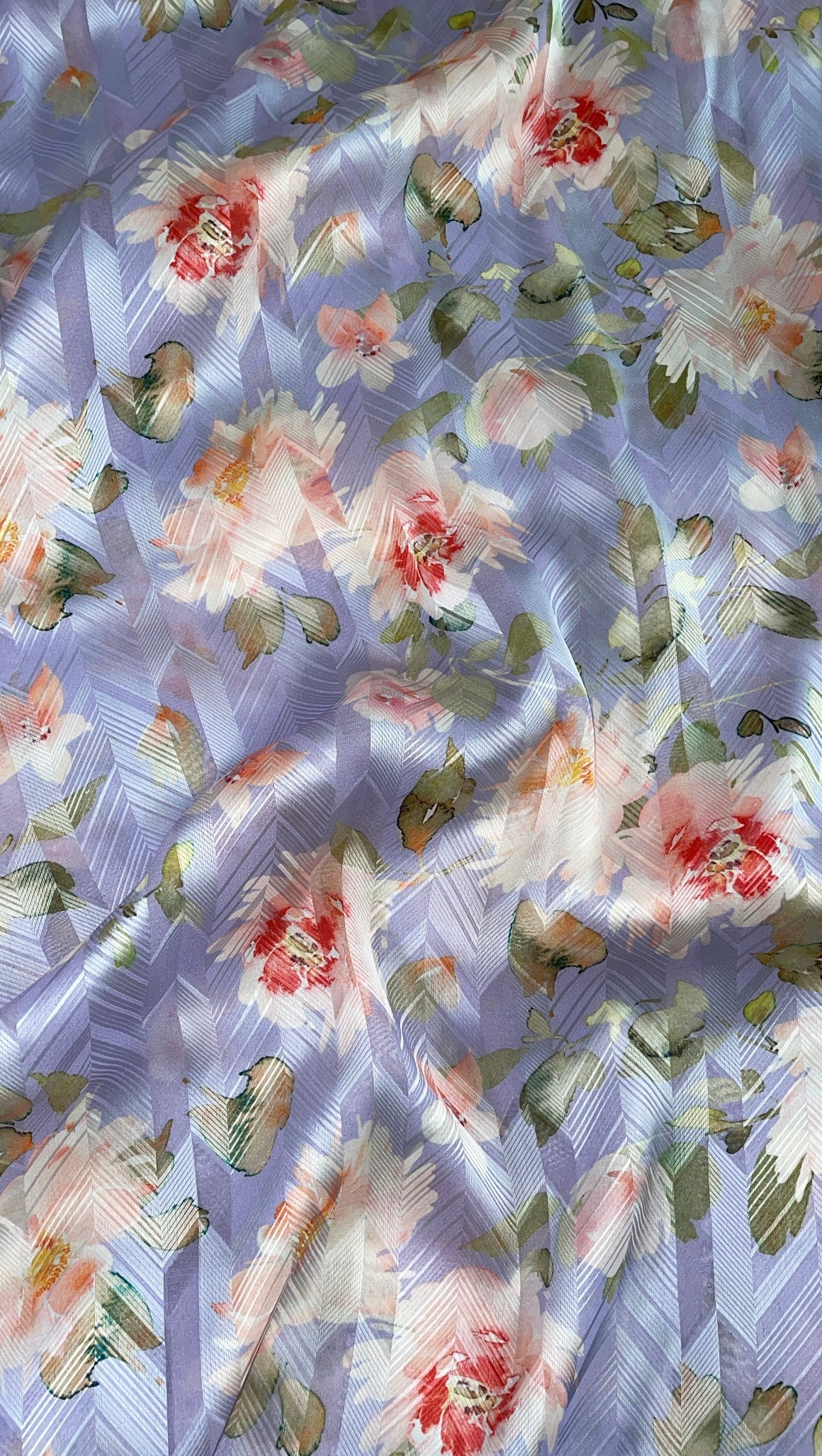 Italian silk Devore