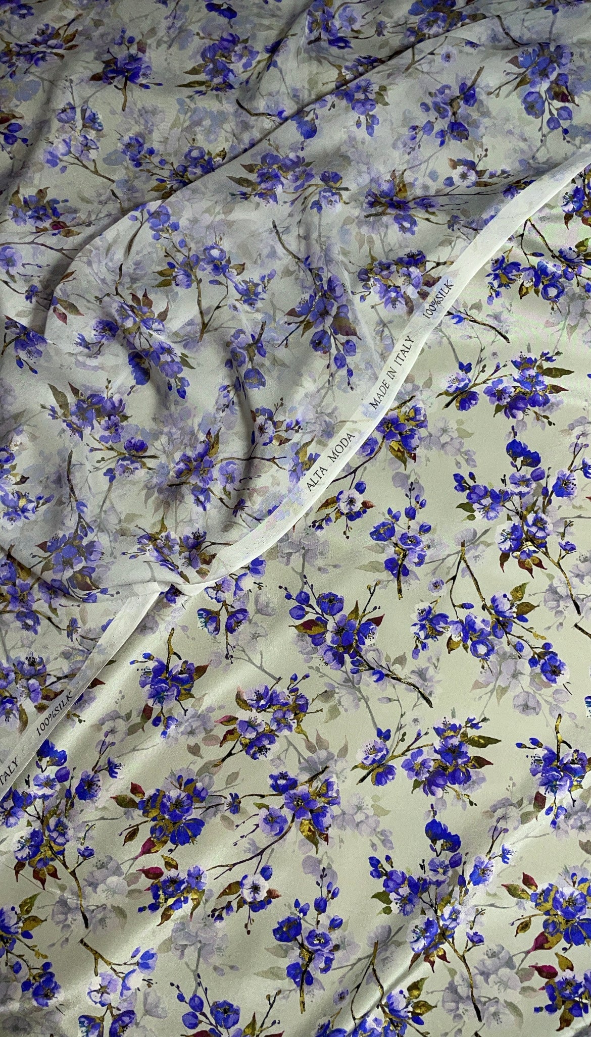 Italian Silk with Chiffon