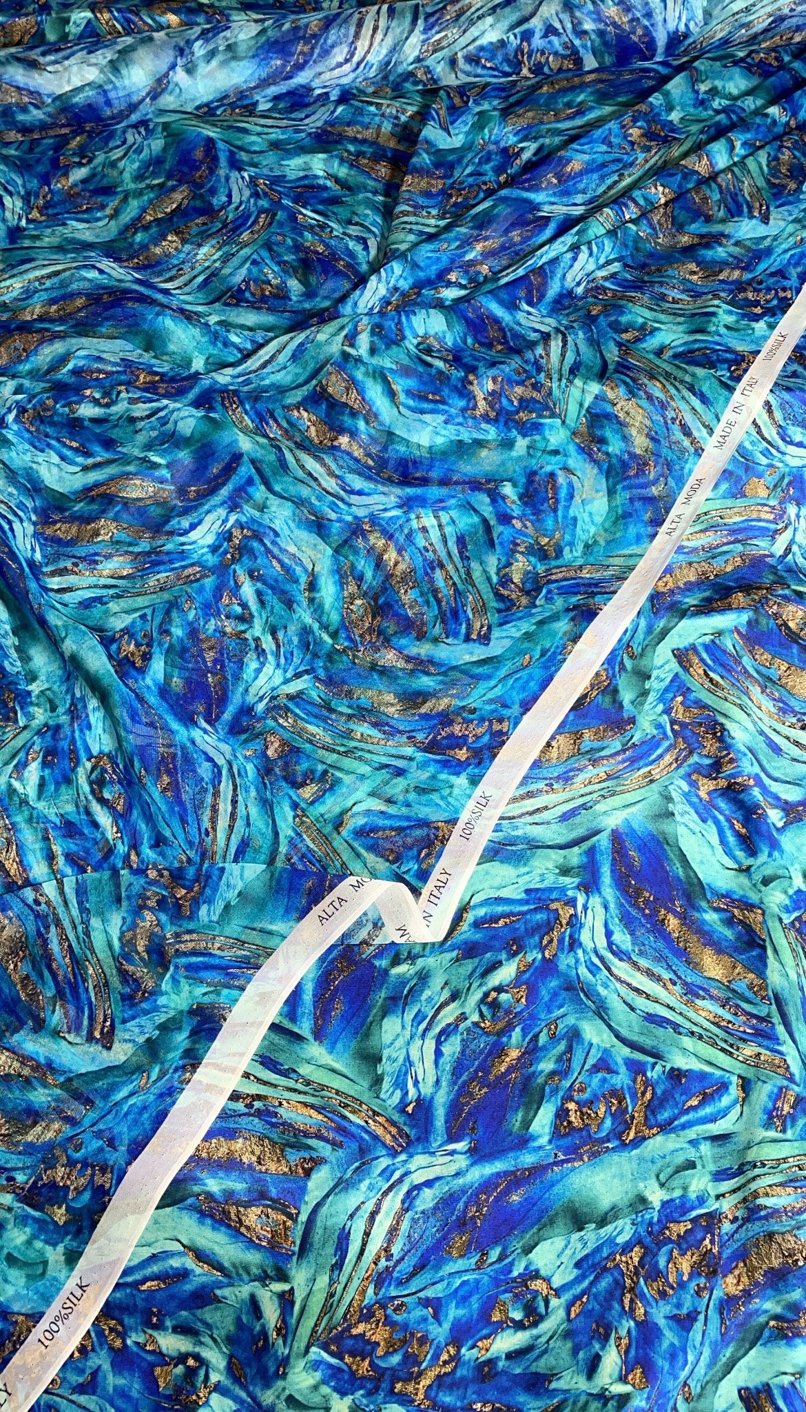 Italian Silk with Chiffon