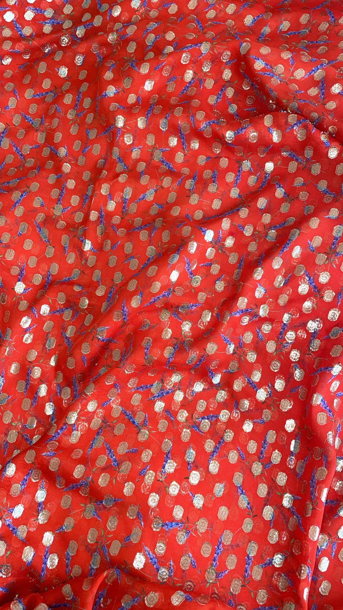 Italian Chiffon with Lurex 🇮🇹