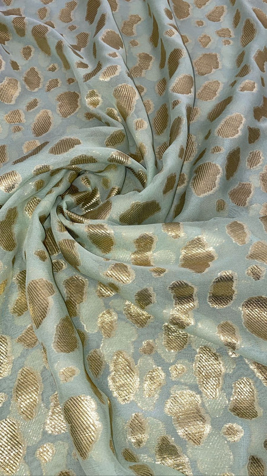 Silk Chiffon with Lurex