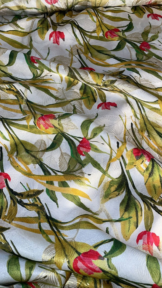 Italian Silk with Lurex