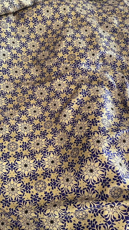 Italian Jacquard Pure Silk